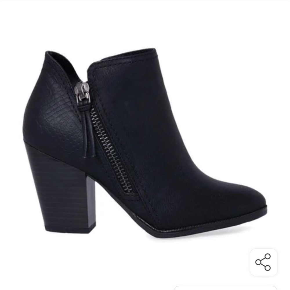 Call It Spring Women's Erin Black Casual Booties (Black) (Size 9)